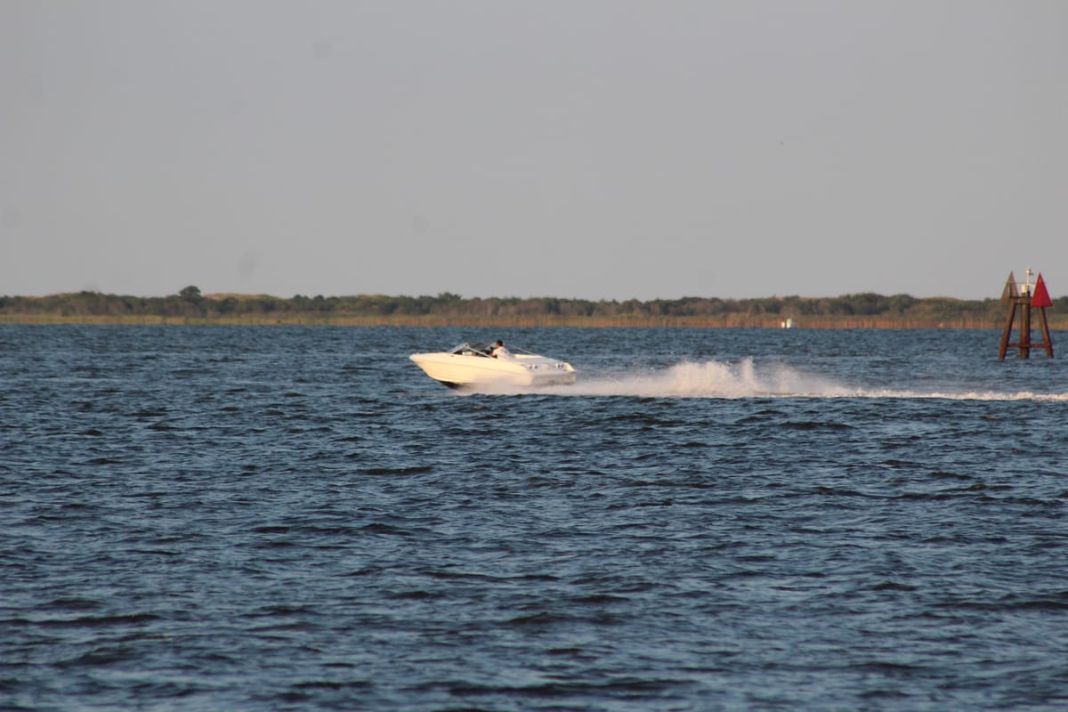Boat on Barnegat Bay
